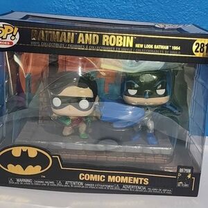 DC Batman and Robin Pop! Vinyl Figures